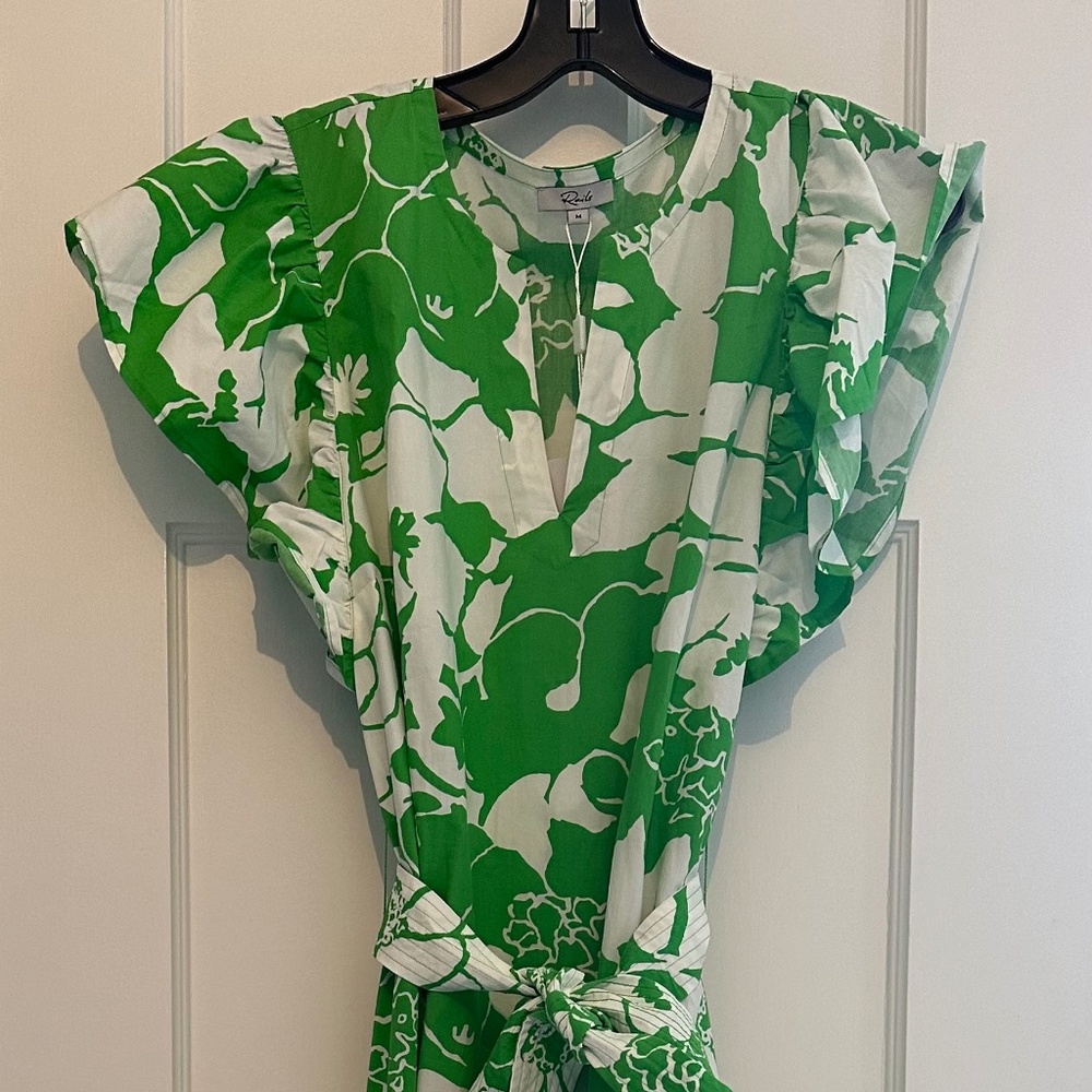 Rails Gia Dress, Green Lotus, Medium
